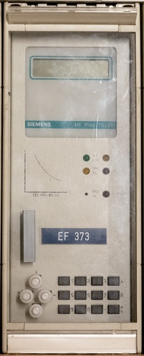 [EF373] Siemens 7SJ551 Numerical overcurrent protection relay and overload protection