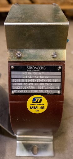 [MM-45] Current transformer Strömberg KOLMA06-A1 kierr 10-20-70-50
