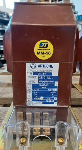 [MM-58] Voltage transformer Arteche UCI-12 10000:V3/100:V3-100/3 lk0.2
